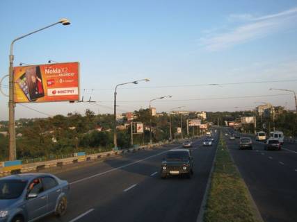 Billboard B in Zaporizhzhya, 6x3  av.Sobornij - damba No3, ruh do vokzalu, st.B Photo 1