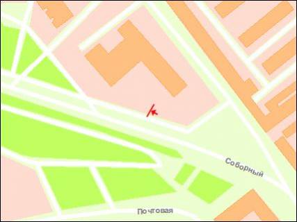 Prismatron, Prism A in Zaporizhzhya av.Sobornij 111/2 - damba, ZAGS , st.A (prizmatron) - 9027 scheme