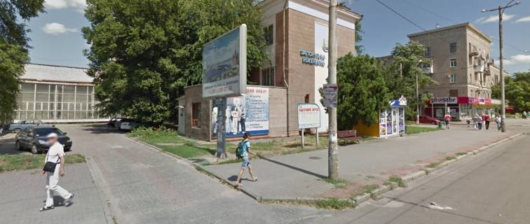 Backlight A in Zaporizhzhya av.Sobornij - st.Fanats'ka (Dobrolubova)-ABV, st.A (plosina pid baner553h264; ramka 563h274) Photo 1