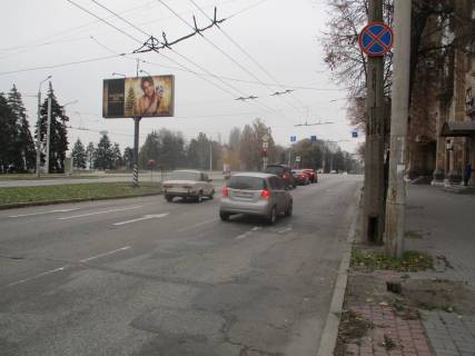 Billboard A in Zaporizhzhya пр.Соборний — пл. Запорізька (гребля) — від греблі (місце під банер 2,74х5,7) Photo 1