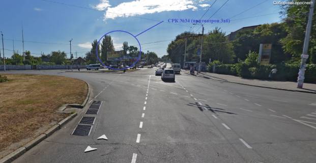 Prismatron, Prism A in Zaporizhzhya av.Sobornij-st.Kosmicna - st.Senviz's'ka (prizmatron) - 93131 Photo 1