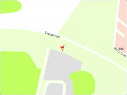 Billboard A in Zaporizhzhya st.Tirazna -AZS TNK2 (st.Vatutina), st.A scheme