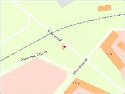 Billboard A in Zaporizhzhya av. Sobornij- st.Geroiv Krut (12 kvitna) (prizmatron) scheme