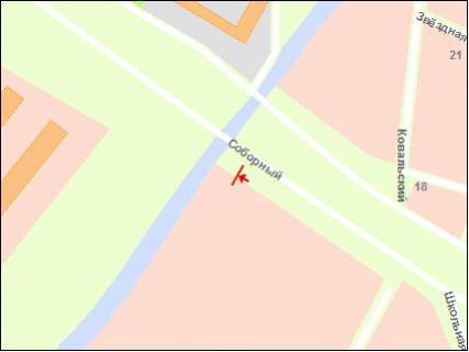 Billboard B in Zaporizhzhya av.Sobornij - damba No3, ruh vid vokzalu, st.B scheme