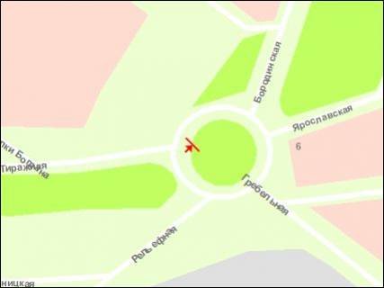 Backlight A in Zaporizhzhya, 3x4  Vst.P.Sagajdacnogo(Borodins'ka)-st.Grebel'na -st.Tirazna obliccam na Tiraznu scheme