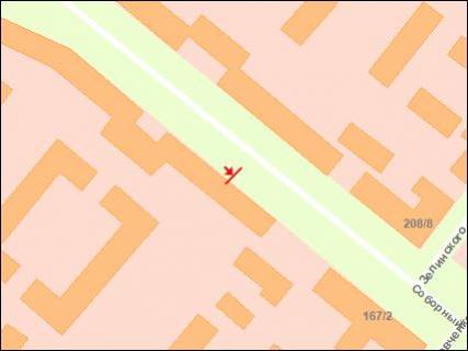 Backlight A in Zaporizhzhya, 3x4  av.Sobornij, 171 Sel'po, st.A scheme