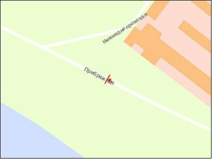 Prismatron, Prism Р/П in Zaporizhzhya Naberezna magistral'  - st.Niznedniprovs'ka(prizmatron), ruh do portu - 251998 scheme