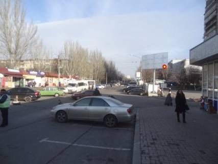 Billboard A in Zaporizhzhya Vst.8 berezna (av.Motorobudivnikiv)- st.Krugova, vhod na rynok Angolenko, <<Eva>> Photo 1