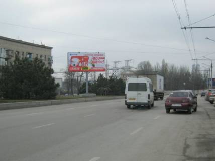 Billboard A in Zaporizhzhya, 6x3  av. Metallurgov - d23.25, (srednij), dvizenie k av. Sobornogo Photo 1