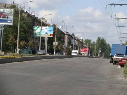 Billboard B in Zaporizhzhya Pobedy st.  Photo 1