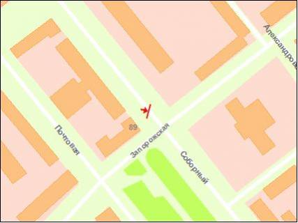 Citylight Р/П in Zaporizhzhya st. Ukrains'ka - st. Zaporiz'ka   scheme