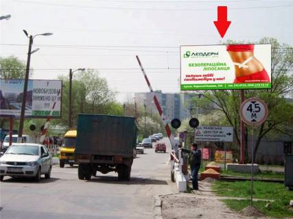 Billboard A in Lviv, 3х6  Zelenaa-Zubrovskaa st. Photo 1