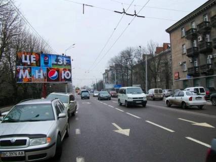 Billboard B in Lviv, 3х6  Stryjskaa st. - Cmoly st. Photo 1