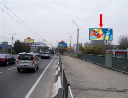 Billboard A in Lviv, 3х6  Stryjskaa st. , 98-100 Photo 1