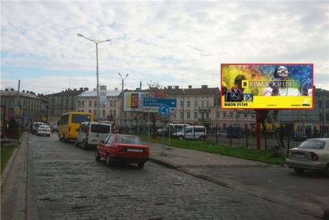 Billboard A in Lviv Cernovickaa st. Photo 1