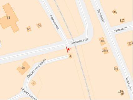 Billboard B in Lviv, 3х6  Cyhovskaa - av. Kr.Kaliny (s st. Zelenoj) scheme