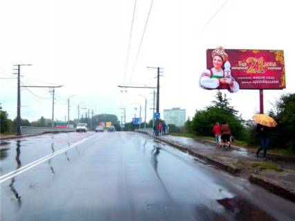 Billboard A in Lviv, 3х6  Sihiv - av. Cervonoi Kalini Photo 1