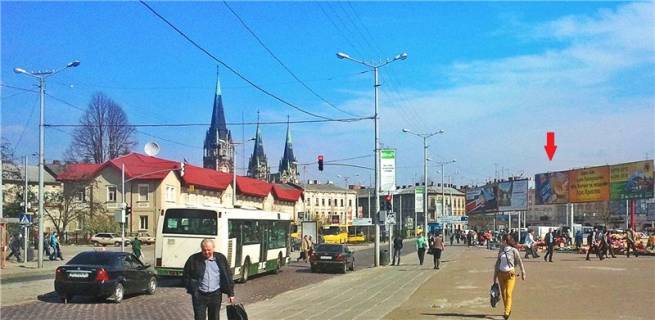 Billboard A in Lviv Cernovickaa st. Photo 1