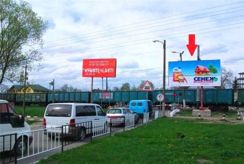 Billboard A in Lviv, 3х6  Zelenaa-Zubrovskaa st. Photo 1