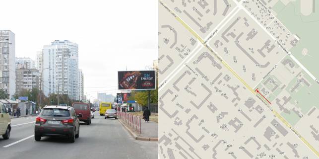 Prismatron, Prism A in Kyiv, 3х6  Harkivs'ke sose, 121/3  - navproti universama "Kiiv"  - 141489 Photo 1