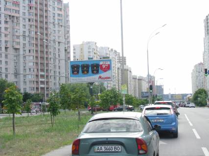 Prismatron, Prism A in Kyiv, 3х6  Ahmatovoi st. na rozpodil'cij smuzi / Grigorenka av. u napramku Dniprovs'koi nabereznoi - 189090 Photo 1