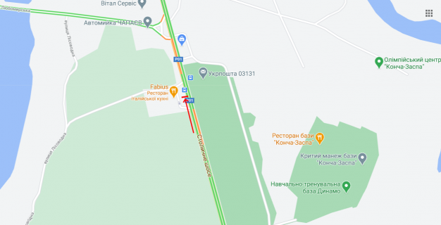 Prismatron, Prism B in Kyiv, 3х6  Stolicne sose, 70 u napramku centru (restoran Fabius, baza Dinamo) - 300408 scheme