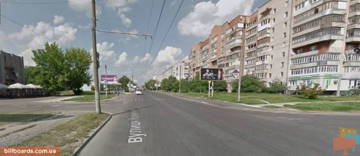 Billboard A in Lutsk st. Konakina, 11 (povorot na vulicu Fedorova, navproti optova prodovol'ca baza  Photo 1
