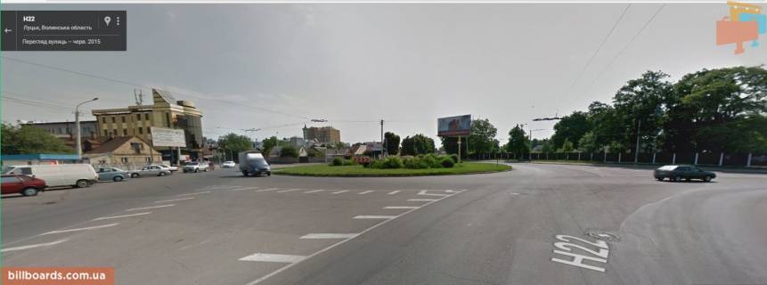 Billboard A in Lutsk kil'ce L'vivs'ka - Volodimirs'ka Photo 1