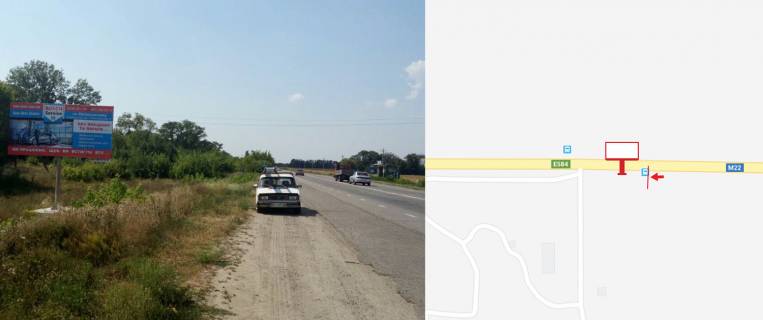 Billboard B in Poltava trasi, 3х6  trasa E584(M22) napramok v bik Kremencuka, povorot na Kremencuc'kij aerodrom Photo 1
