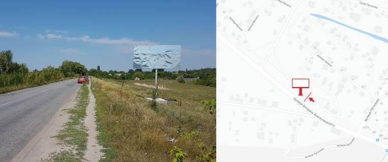 Billboard A in Kremenchuk, 3х6  st. Bogdana Hmel'nic'kogo r-n magazinu Povorot (viizd z Kremencuka, napramok v bik Vlasivki, Pisanogo, Kieva) Photo 1
