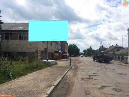 Billboard B in Sambir, 3х6  Trasa L'viv-Uzgorod, 500m do vokzalu,porad z avtobusnou zupinkou ta zapravkou OKKO, storona B Photo 1