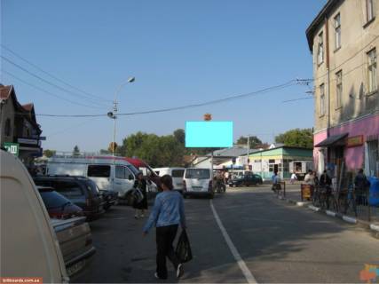 Billboard A in Sambir, 3х6  Centr mista central'nij rinok (na Uzgorod), avtobusna zupinka, storona A Photo 1