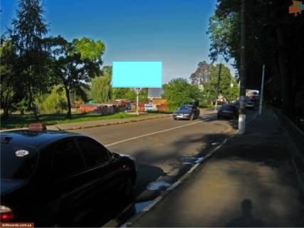 Billboard B in Sambir, 3х6  Trasa L'viv-Uzgorod napramok do L'vova, plosa Pam’ati, porad z avtobusnou zupinkou, storona B Photo 1