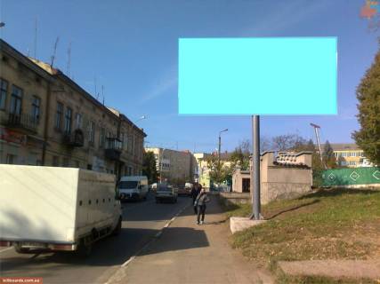 Billboard A in Sambir, 3х6  st.Valova – central'nij rinok (na Uzgorod), storona A Photo 1