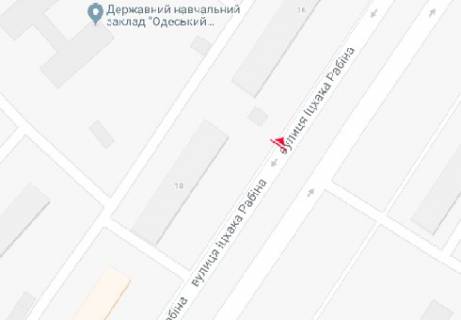 Billboard A in Odessa, 3x6  Ichaka Rabina st., 16 scheme