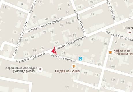 Prismatron, Prism A in Kherson Teatral'naa st. - Greceskaa st. - 321093 scheme