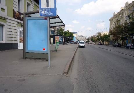 Citylight B in Kharkiv Moskovskij av., 55 (ostanovka) Photo 1