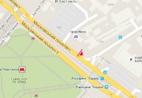 Scrolller, Scroll A in Kharkiv Moskovskij av. - Turinskaa st. - 320968 scheme