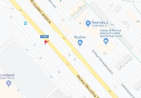 Billboard A in Kyiv, 3x6  Kil'ceva doroga scheme