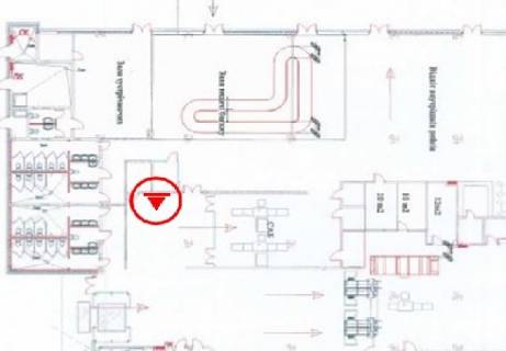 Non-Standard A in Kyiv Zal proverki aviabezopasnosti, 1 etaz (Terminal D) scheme