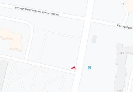 Billboard A in Kyiv, 3x6  Volodimira Maakovs'kogo prosp., 81/11 scheme