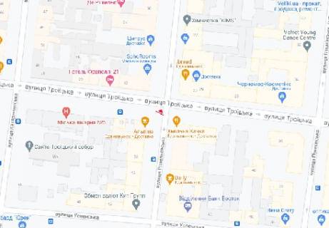 Non-Standard  in Odessa Troickaa st., 35 scheme