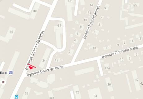 Billboard A in Chernihiv, 3x6  Ivana Mazepi st. (Sorsa st.), 34 scheme