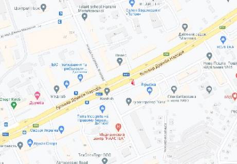 Video Billboard A in Kyiv, 2.3x3.14  Mikoli Mihnovs'kogo bul'v., 10 (rozsirenna 480h336) - 477590 scheme