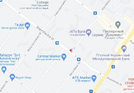 Video Billboard  in Poltava Sevcenko st., 53, (razresenie 480h336) - 387389 scheme