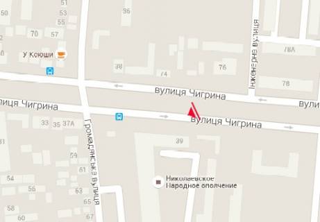 Billboard  in Mykolaiv, 3x6  Pogranicna (Cigrina) st., 43-a scheme
