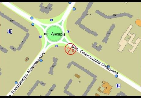 Prismatron, Prism A in Kyiv, 3x6  Lyfara Serza st., 5  (ot Maakovskogo Vladimira av.) - 303346 scheme