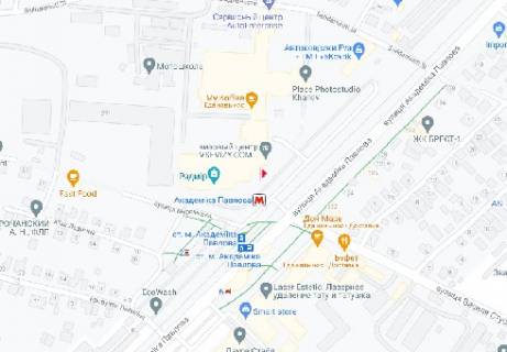 Video Billboard A in Kharkiv Akademika Pavlova st., 271 [2], (razresenie 480h336) - 411273 scheme