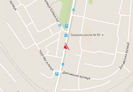 Prismatron, Prism A in Zaporizhzhya, 3x6  Motobudivel'nikiv st. (8-go Berezna st.) st. - Central'nij rinok - 480759 scheme