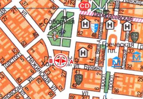 Citylight A in Odessa Bunina st., 2 scheme